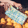 Limited Edition - White Woven Bar Clutch - Mother Erth