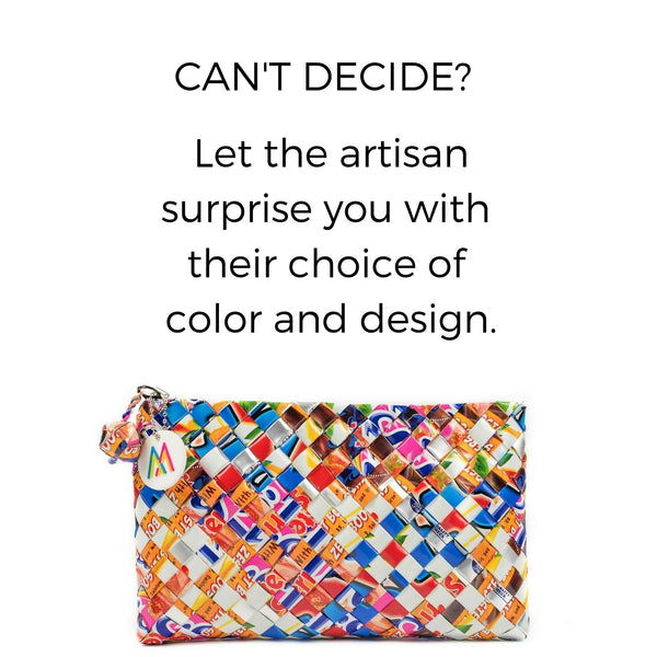 Eco-friendly, Colorful Clutch From Recycled Materials | Mother Erth