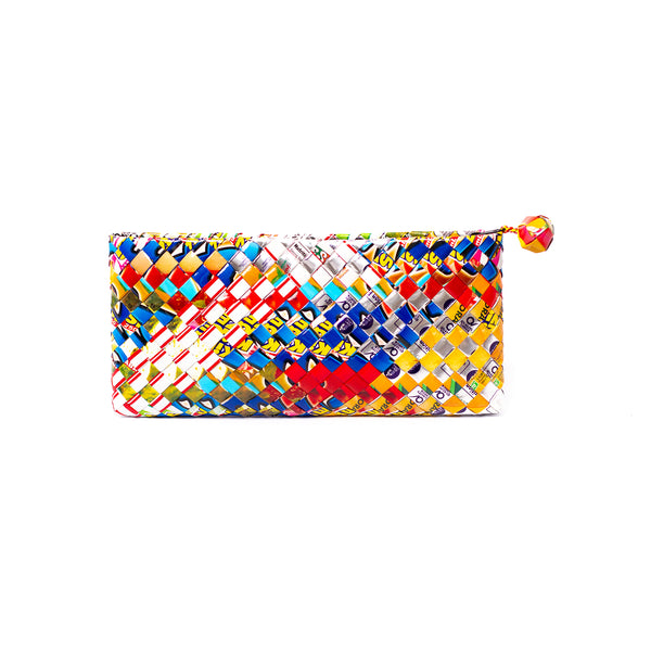 Eco-friendly, Colorful Clutch From Recycled Materials
