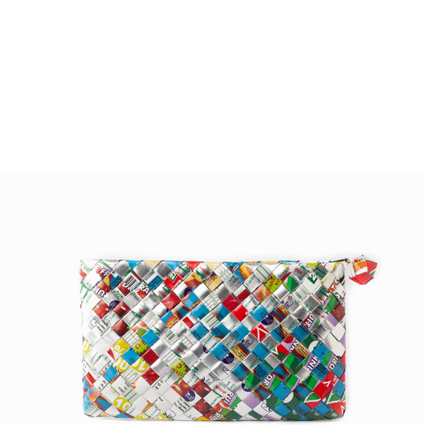 Eco-friendly, Colorful Clutch From Recycled Materials