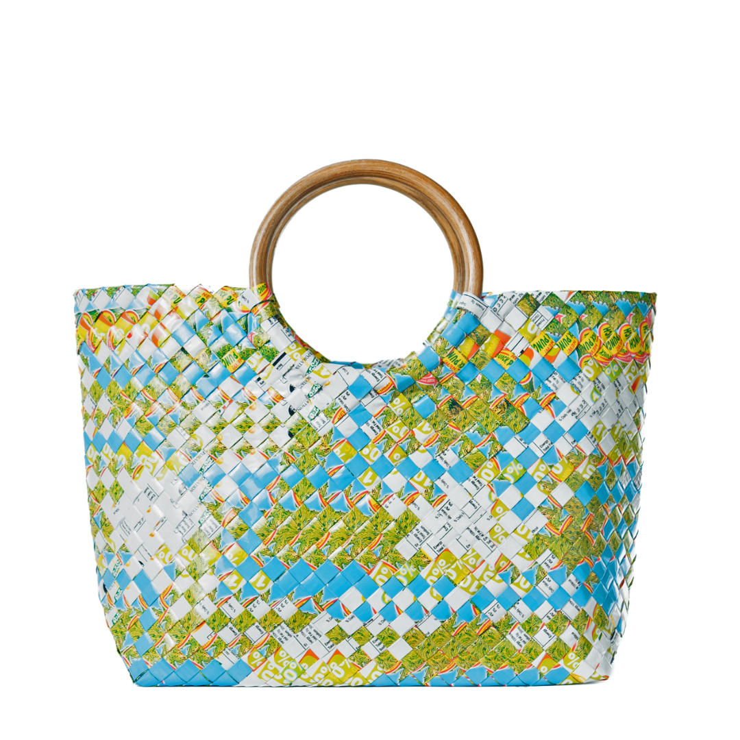 Eco-friendly, Colorful Handbag From Recycled Materials | Mother Erth