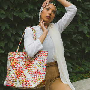 Artisan's Multicolor Tote - Mother Erth