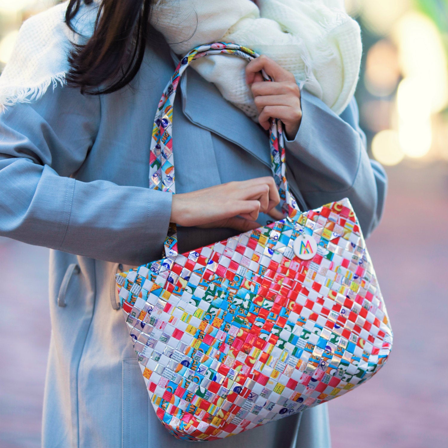 Eco-friendly, Colorful Purse by Mother Erth | From Recycled Materials