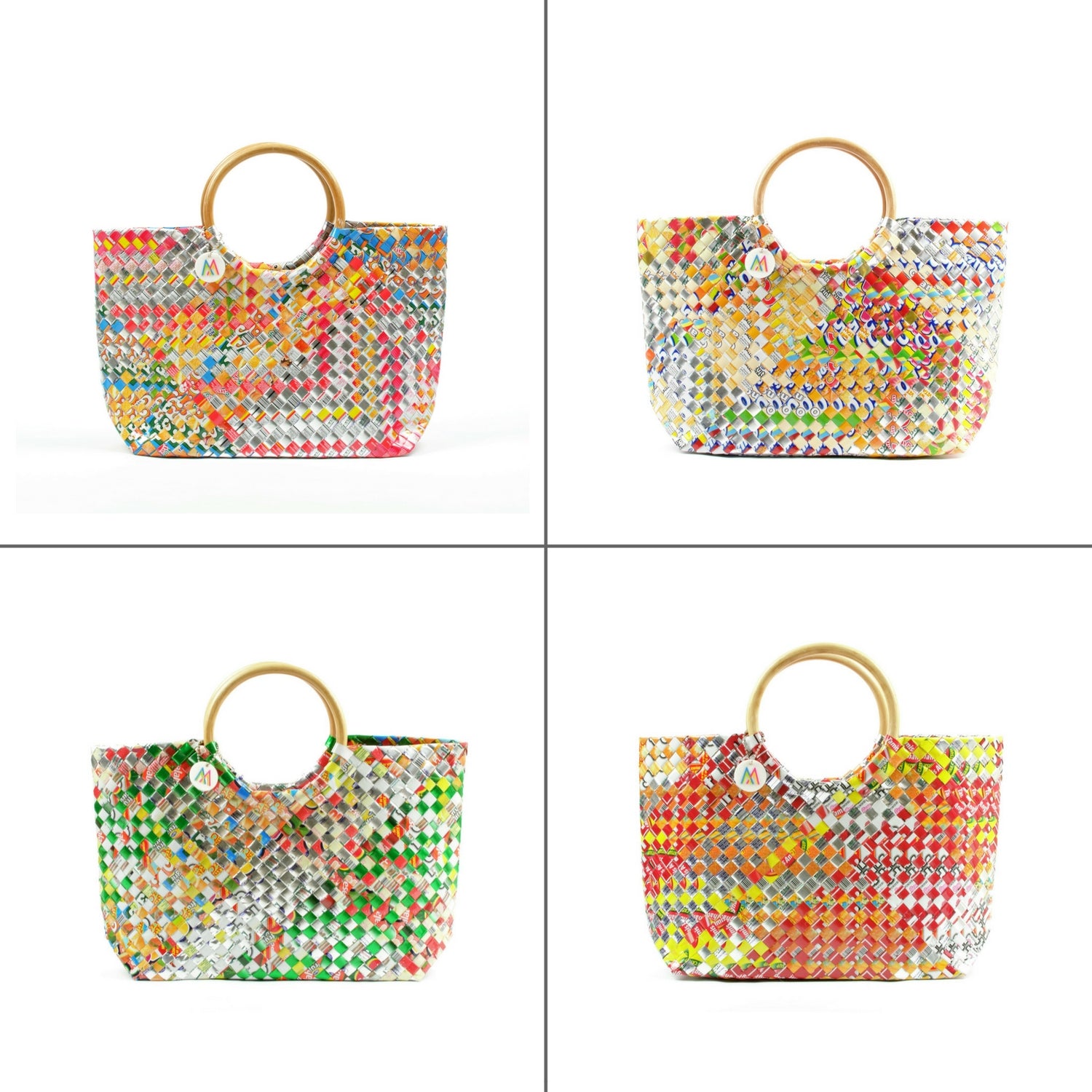Eco-Friendly, Colorful Handbag from Recycled Materials | Mother Erth