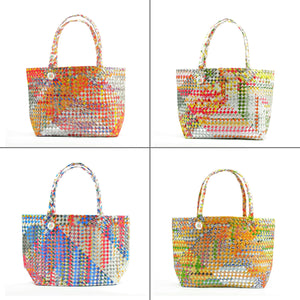 Mother Erth - Artisan's Choice Mixed Weave Tote | Handmade and Eco Friendly